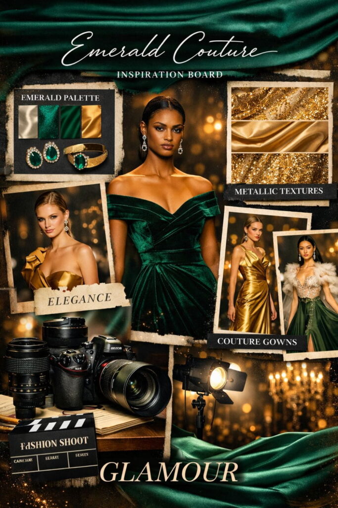 100 Luxury AI Fashion Prompts for Runway & Editorial Photoshoots (Ultimate Guide) 8 Advanced Luxury AI Fashion Prompts using color palettes and camera details