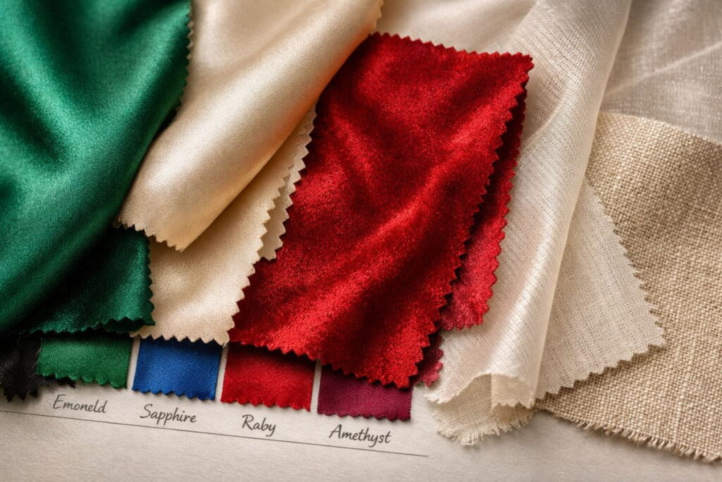 How to Write AI Fashion Prompts: 8 Powerful Secrets for Stunning Fashion Images 5 how to write AI fashion prompts with silk velvet satin and fabric texture details