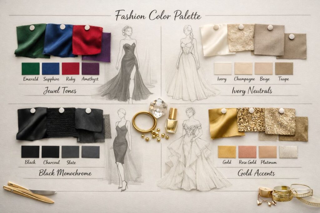 How to Write AI Fashion Prompts: 8 Powerful Secrets for Stunning Fashion Images 6 how to write AI fashion prompts using a strategic color palette