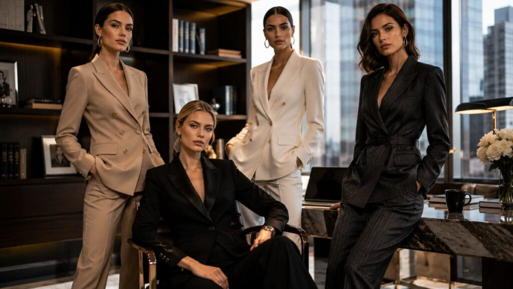 Luxury Business Fashion Editorial Editorial Fashion AI Prompts luxury business fashion photography