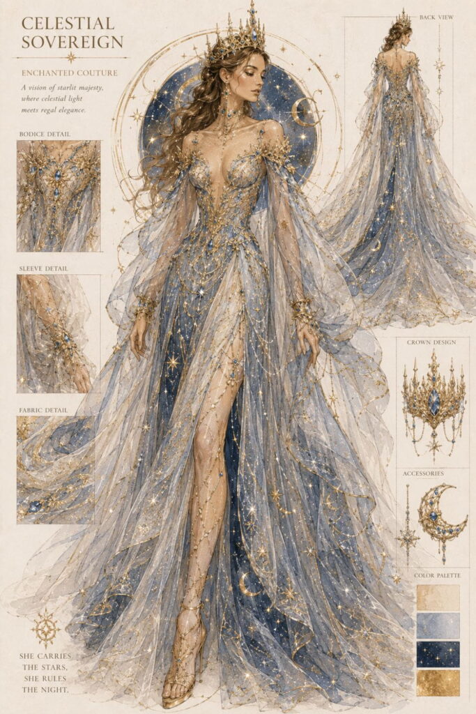 Fantasy AI Fashion Illustration Prompts Fantasy AI Fashion Illustration Prompts