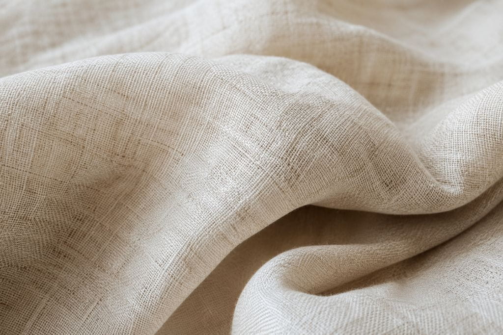 Linen Fabric Texture for Summer AI Fashion Prompts Close-up linen fabric texture used in summer AI fashion prompts for realistic drape