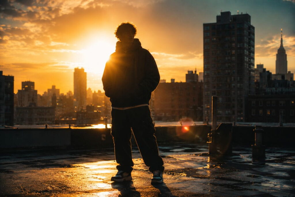 ai prompts for streetwear backlight silhouette.webp 1 1