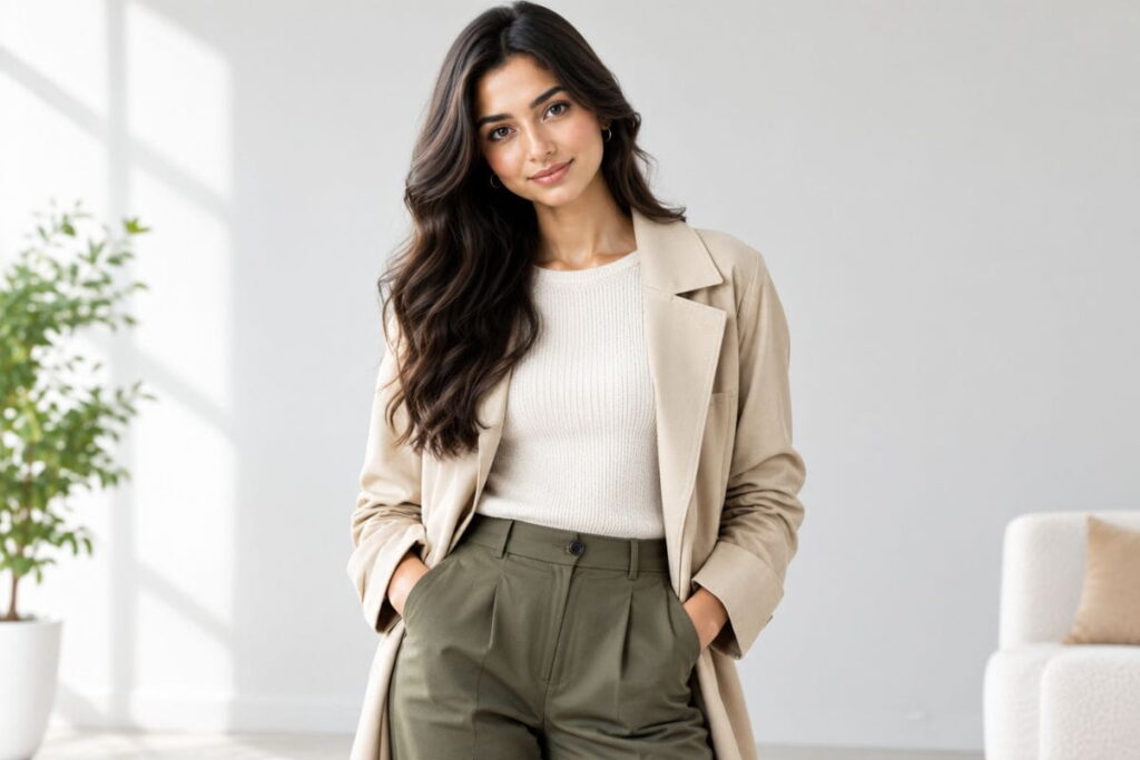 AI fashion model generator online AI-generated fashion image
