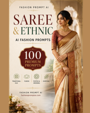saree ai prompts pack cover
