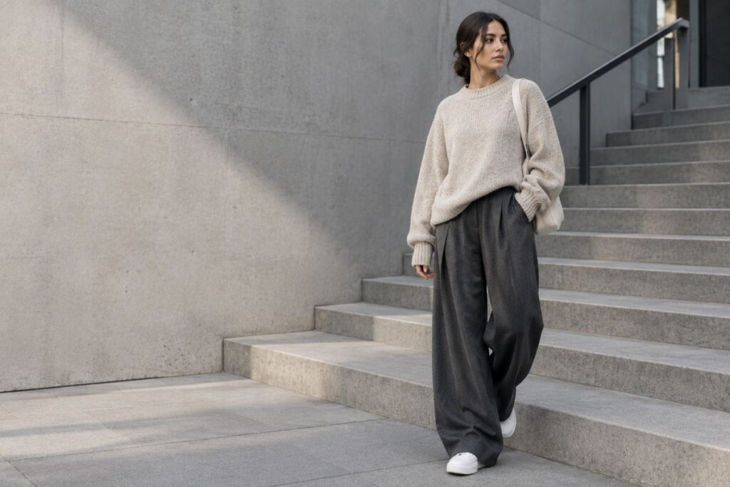 AI streetwear outfit prompts for minimalist fashion